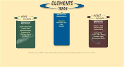 Desktop Screenshot of elementstrade.ch